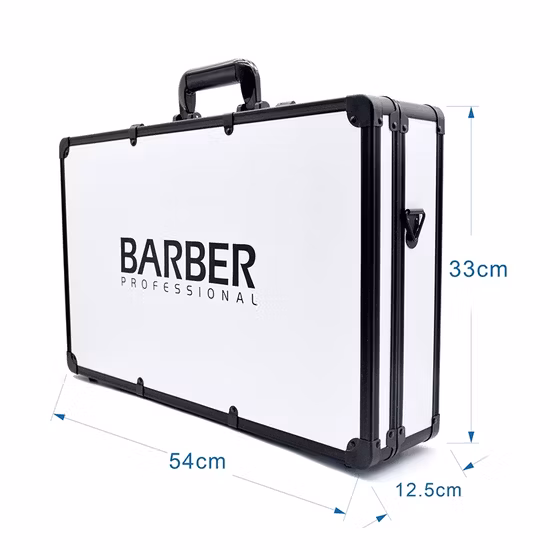 Caixa de ferramentas para cabeleireiro profissional, caixa de ferramentas para cabeleireiro, barbeiro, alumínio, beleza