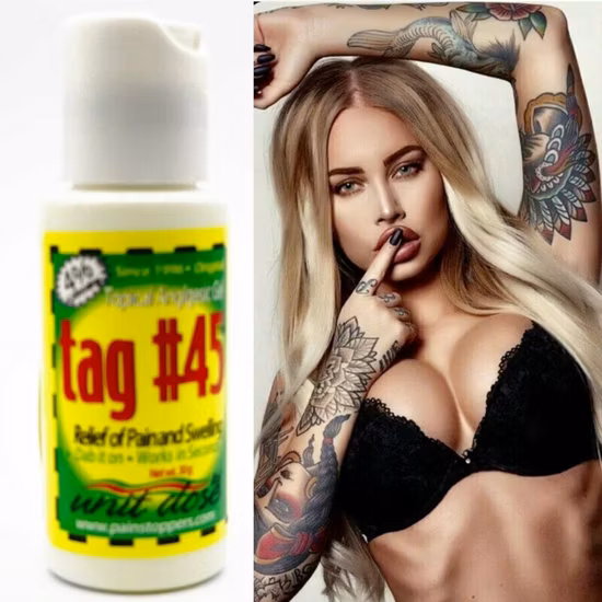 Tatuagem dor inchaço tag45 microblading gel anestésico tópico profissional maquiagem permanente fornecimento de tatuagem